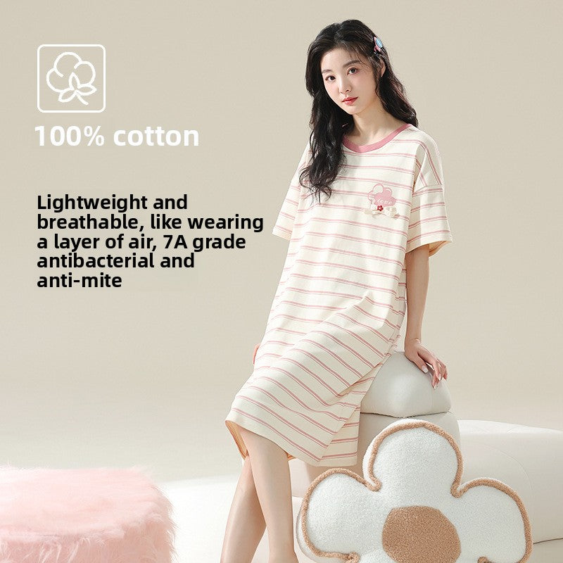 100% Cotton Nightgown for Women