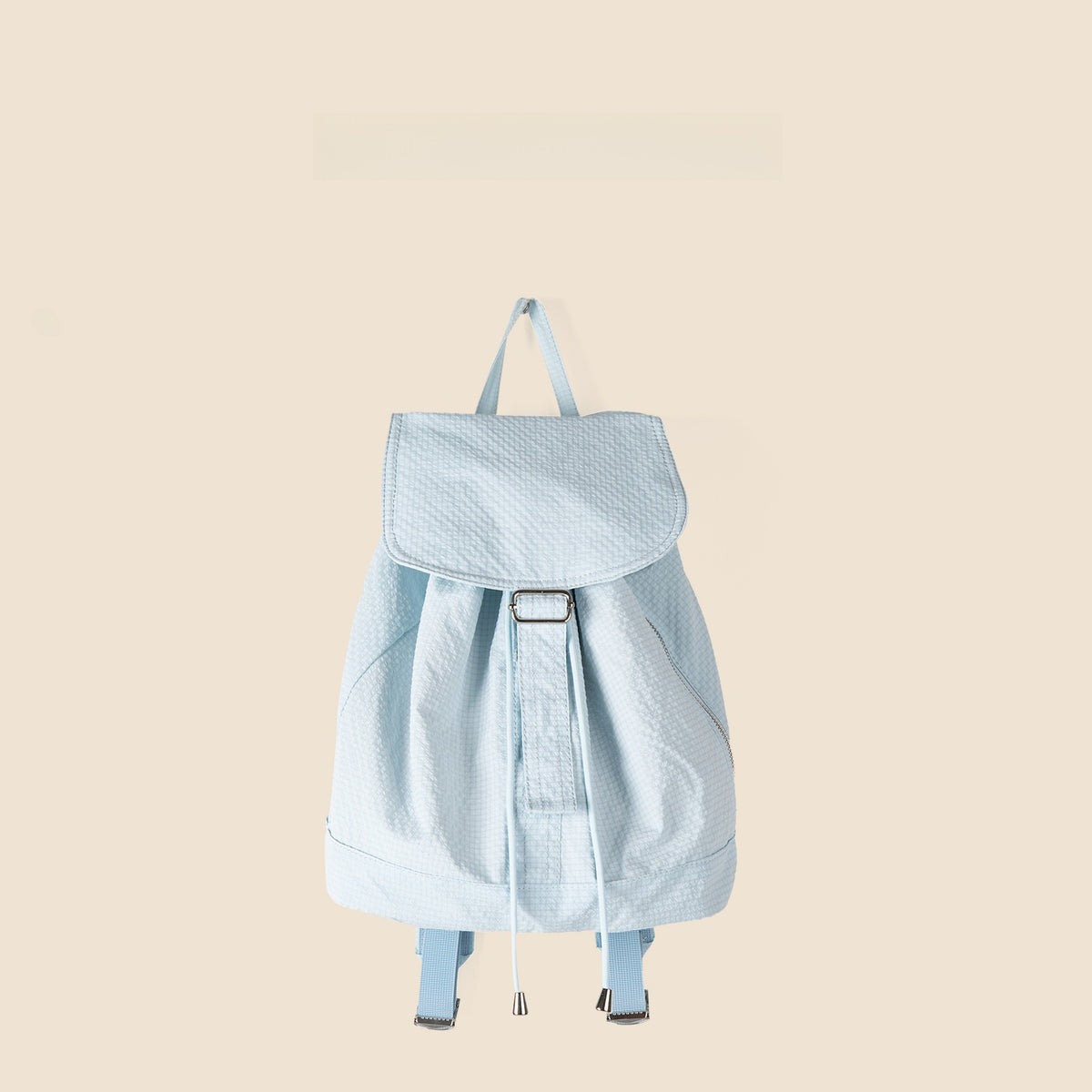Versatile Simple Plaid Backpack for Women