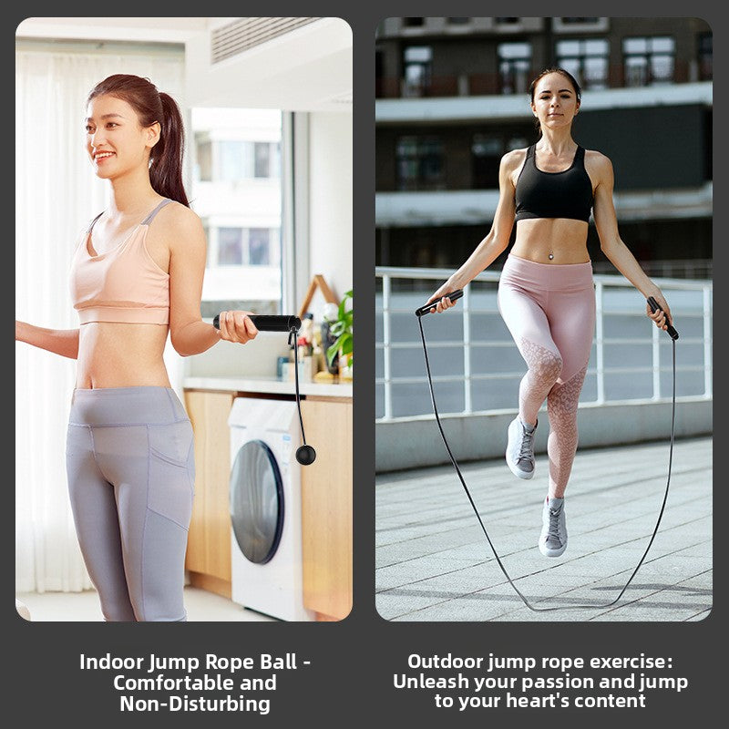 Intelligent Bluetooth Counting Charging Weighted Fitness Jump Rope