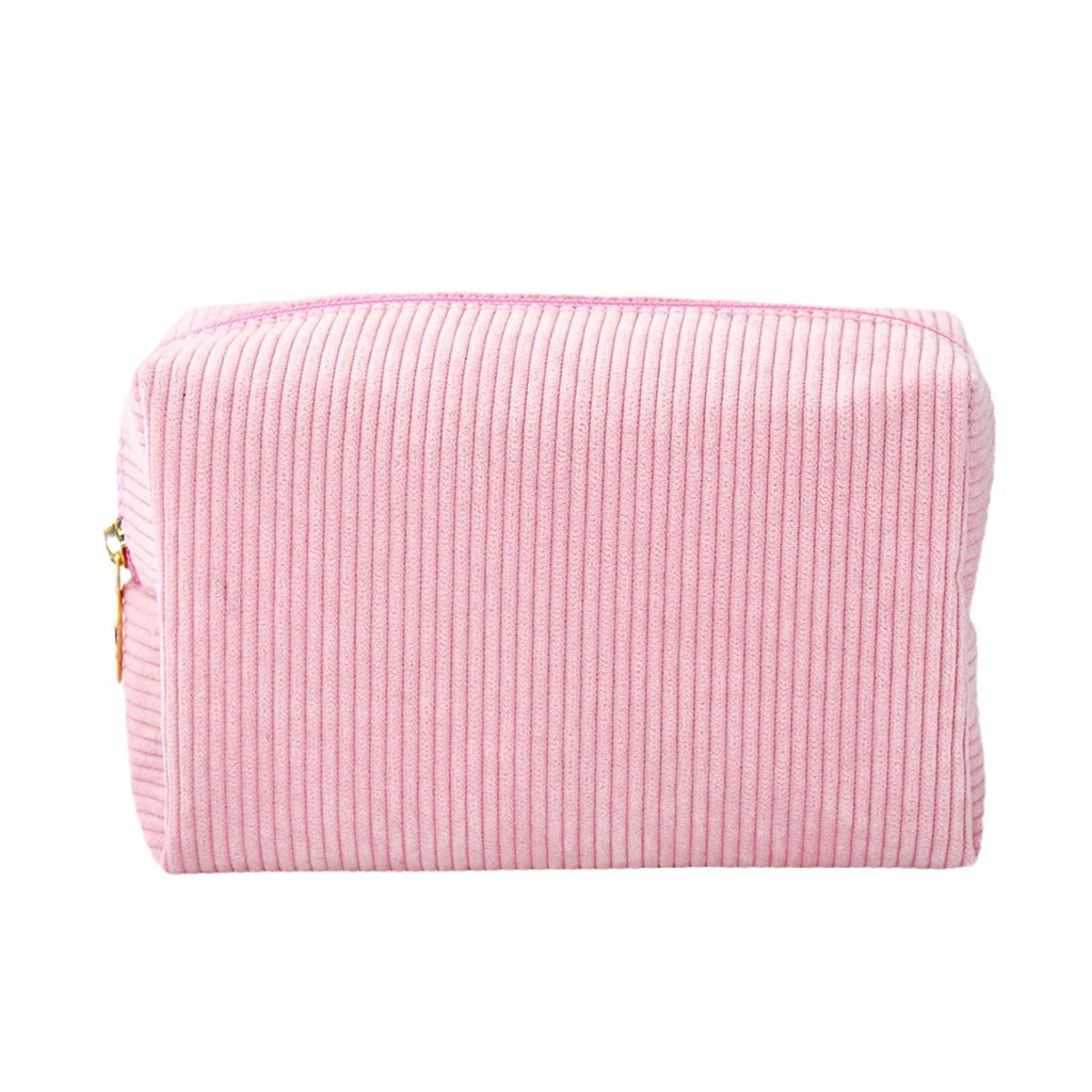 Corduroy portable storage bag