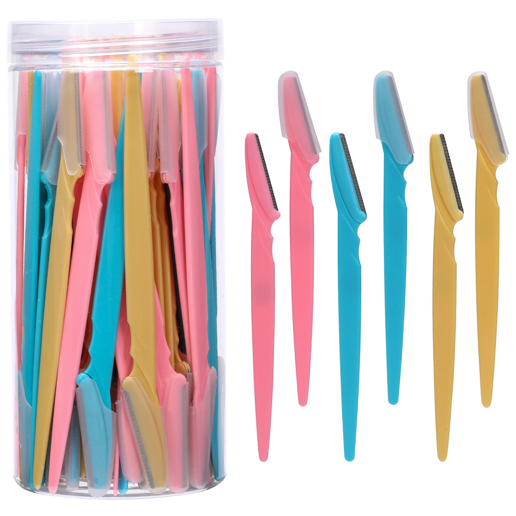 66pcs Beauty salon safety anti-scratch eyebrow comb