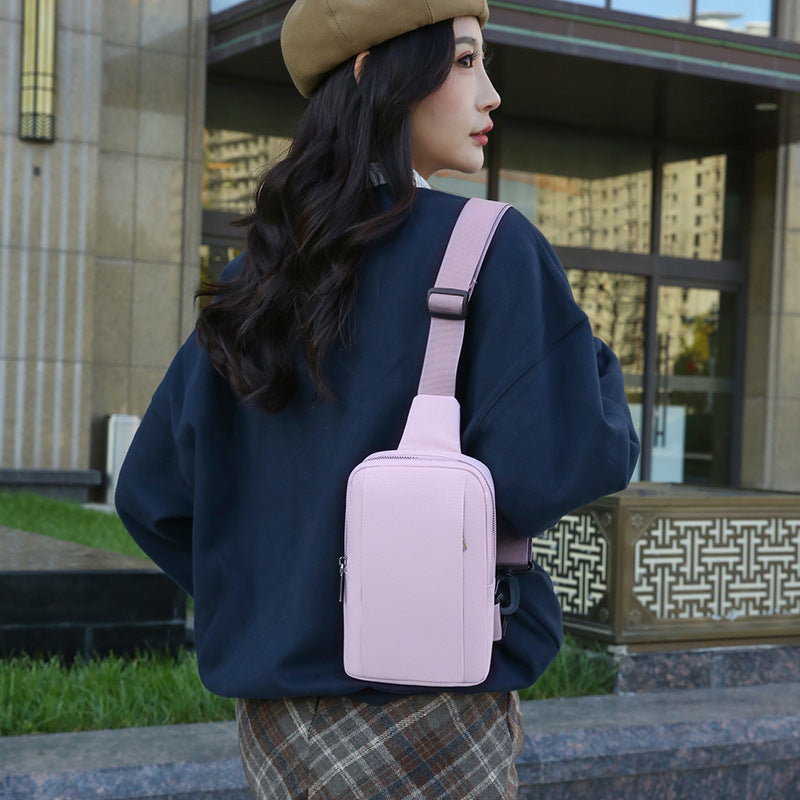 Minimalist Chest Bag with Adjustable Strap