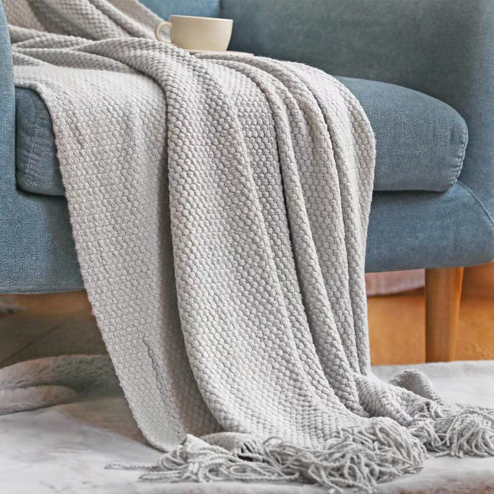 Luxury Acrylic Travel Sofa Blanket