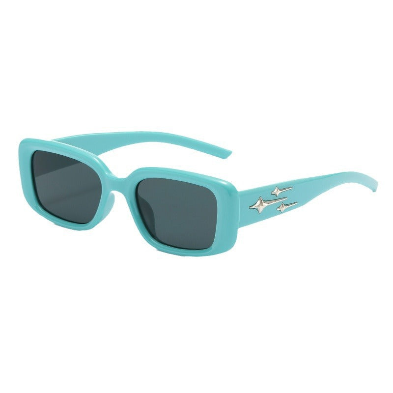 Meteor Square Frame Sunglasses UV Protection