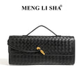 Women Woven Handbag Shoulder Crossbody Bag