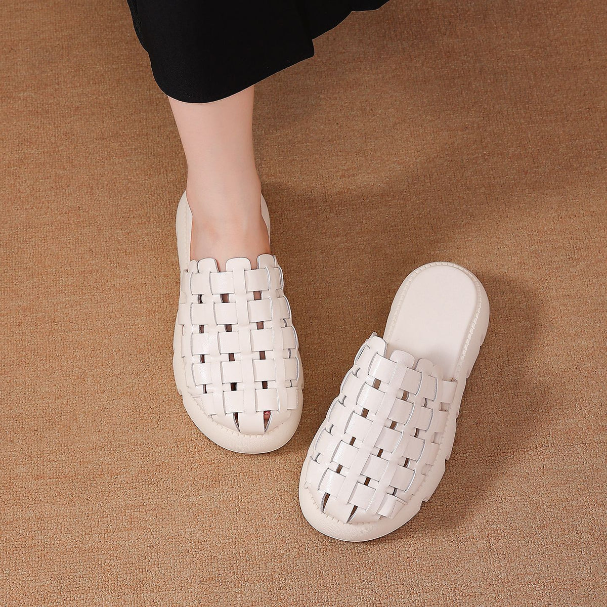 Woven Platform Sandals