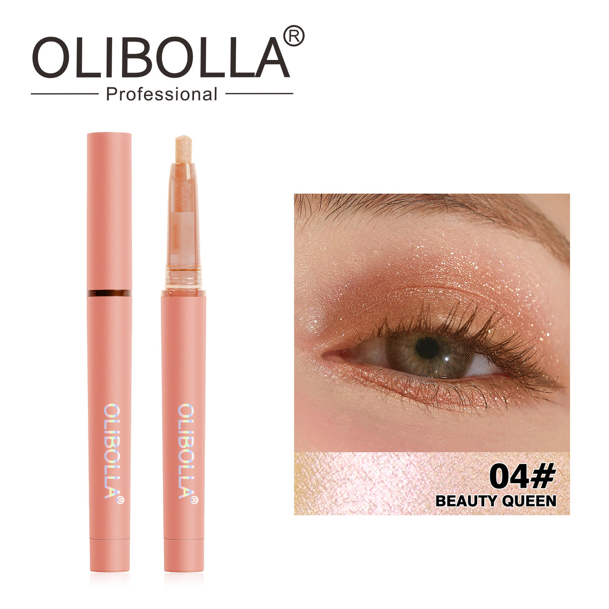 Twelve-Color High-Gloss Eye Shadow Pen