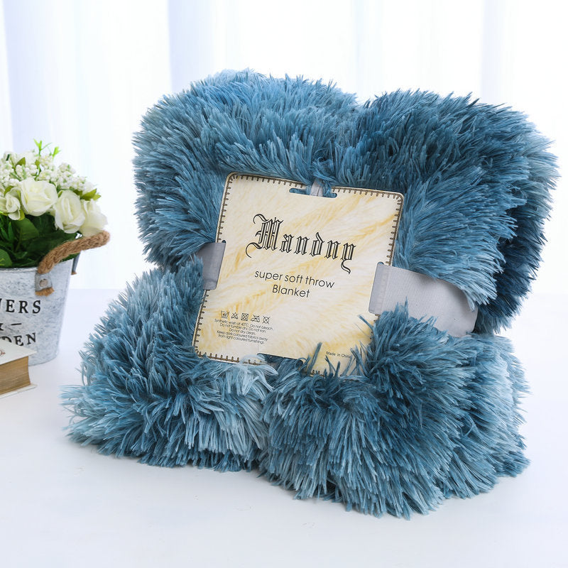 Double-Sided Plush Fleece Blanket