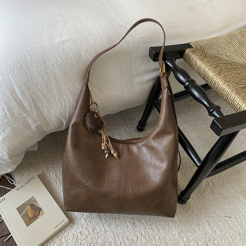 Retro Large Capacity Crossbody Shoulder Bag