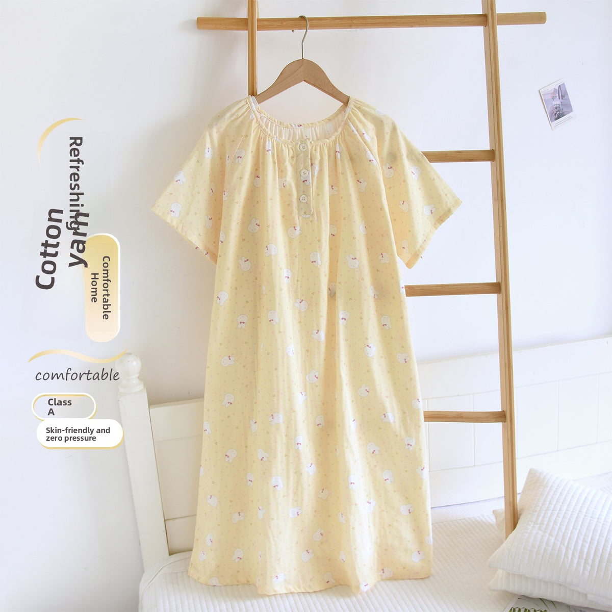 Women's Cotton Gauze Nightgown