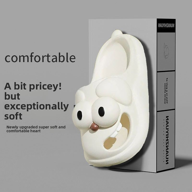 Cartoon Big-Eyed Dog Indoor Slippers