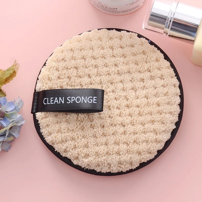 set of 8pcs Reusable Microfiber Cleansing Puff