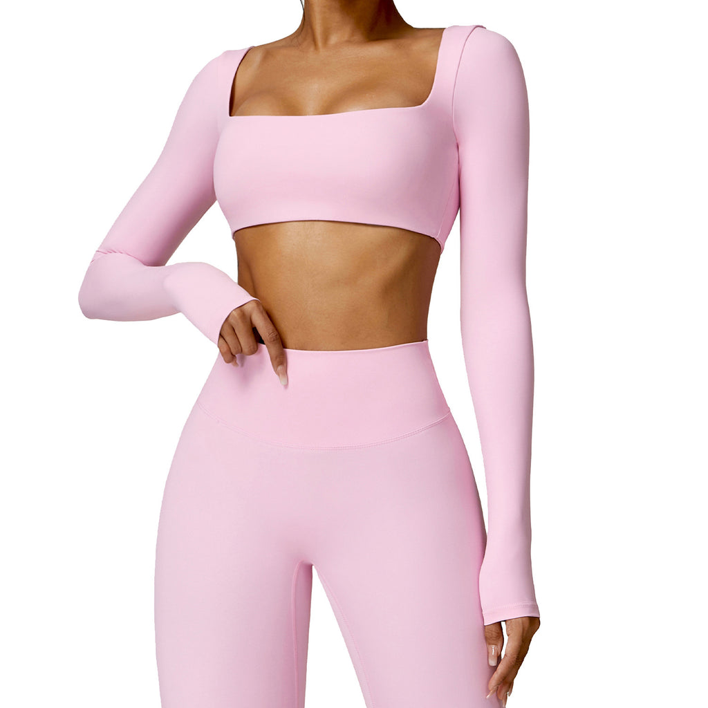 Tight Long Sleeve Yoga Clothes