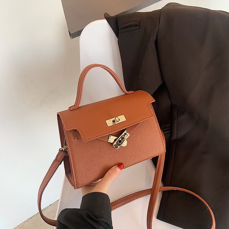 Fashion Lock Mini Crossbody Shoulder Bag