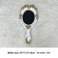 European Style Resin Handheld Mirror