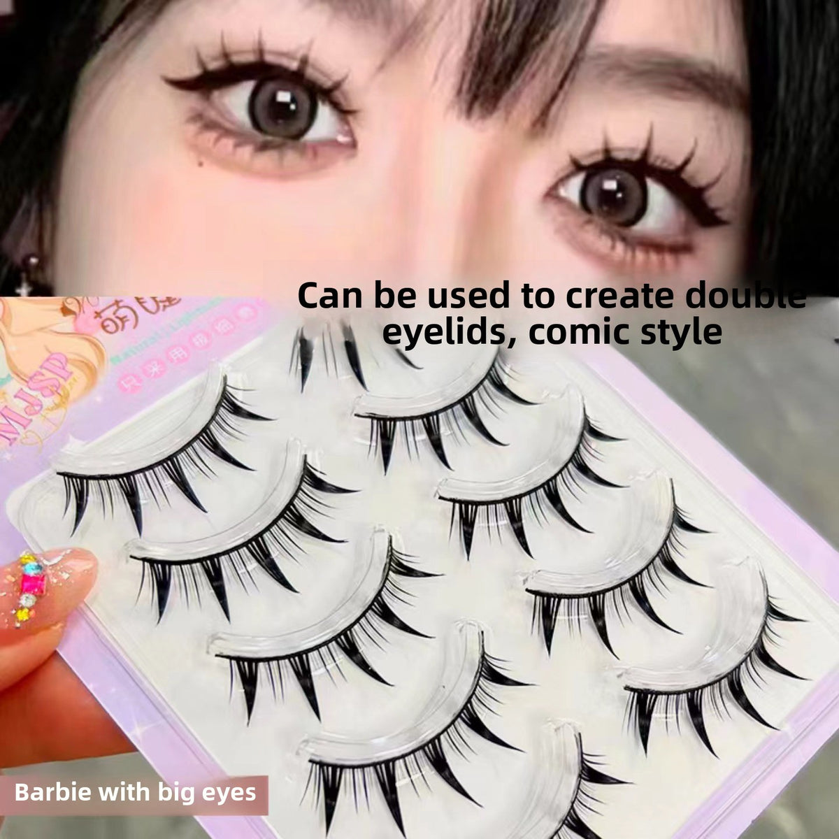 Natural Volume Faux Eyelashes