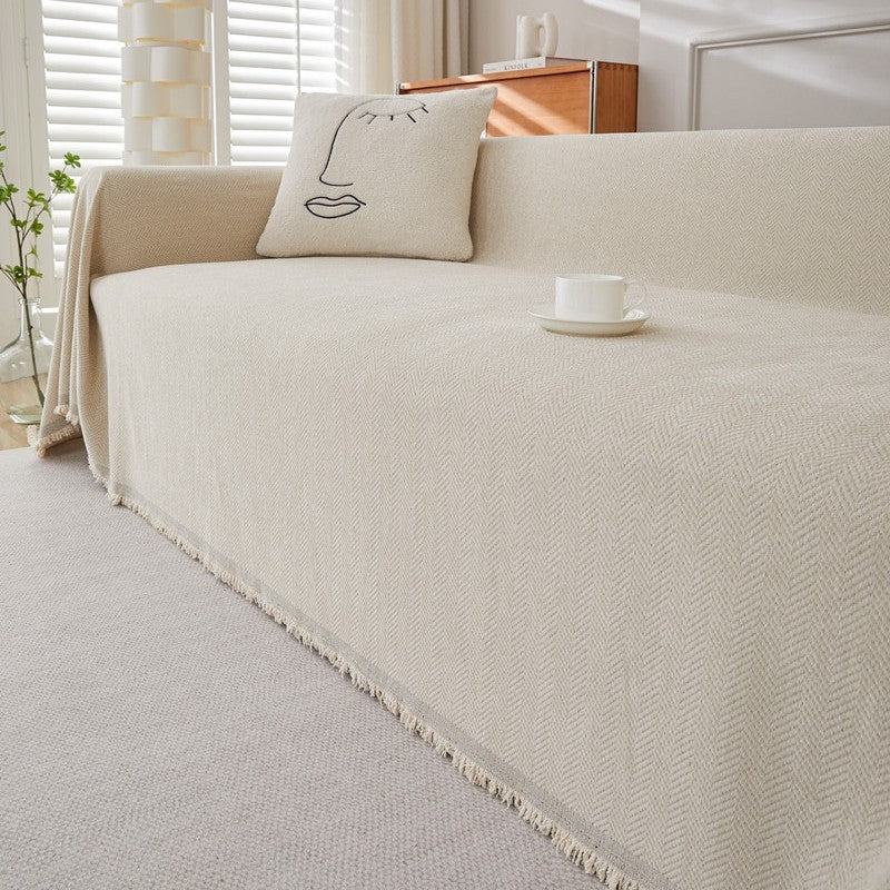 Chenille Sofa Cover Towel