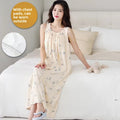 Women's padded bra-style halter nightgown