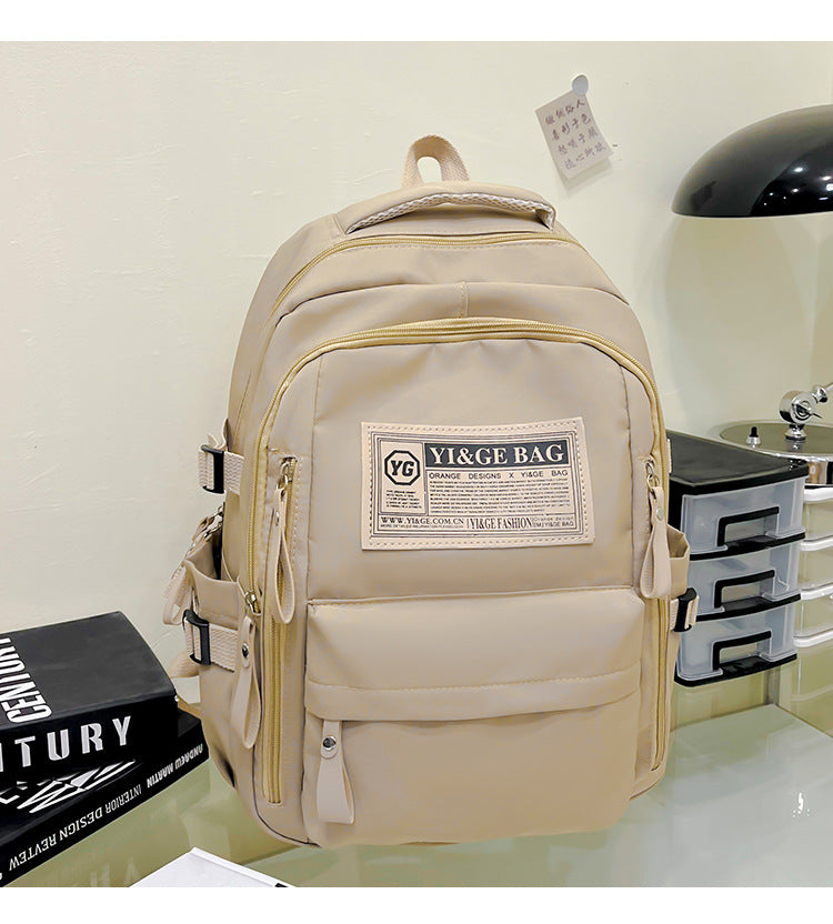 Oxford Cloth School Backpack