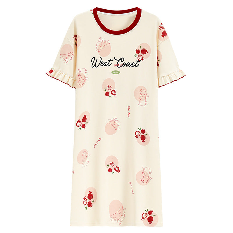100% Cotton Nightgown for Women
