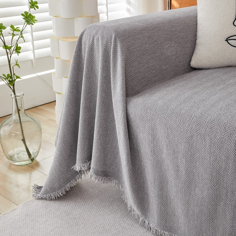 Chenille Sofa Cover Towel