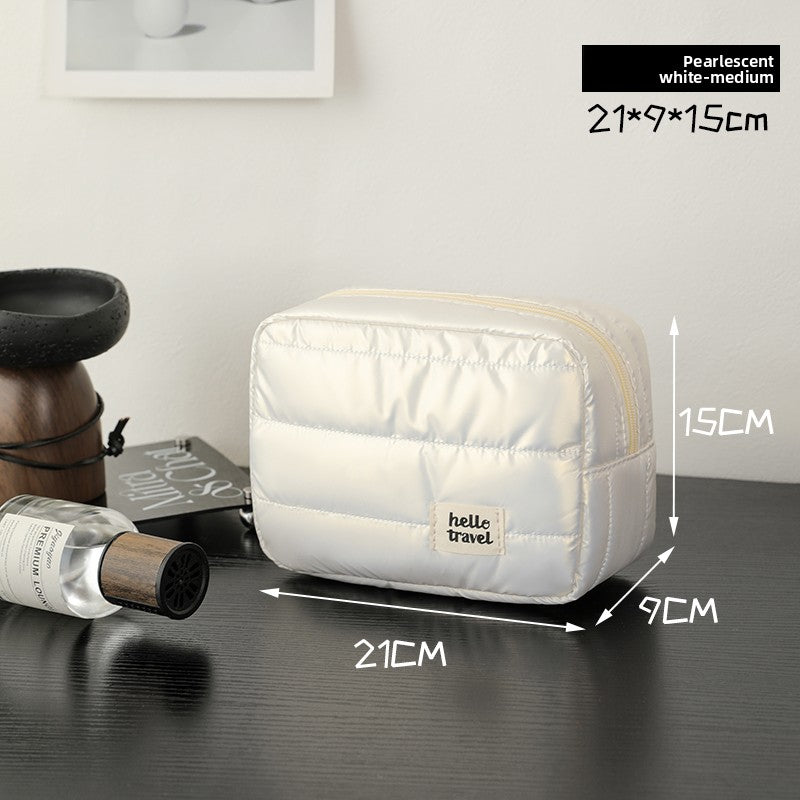 A high-end portable large-capacity toiletry bag