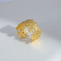 Stainless steel gold adjustable bracelet