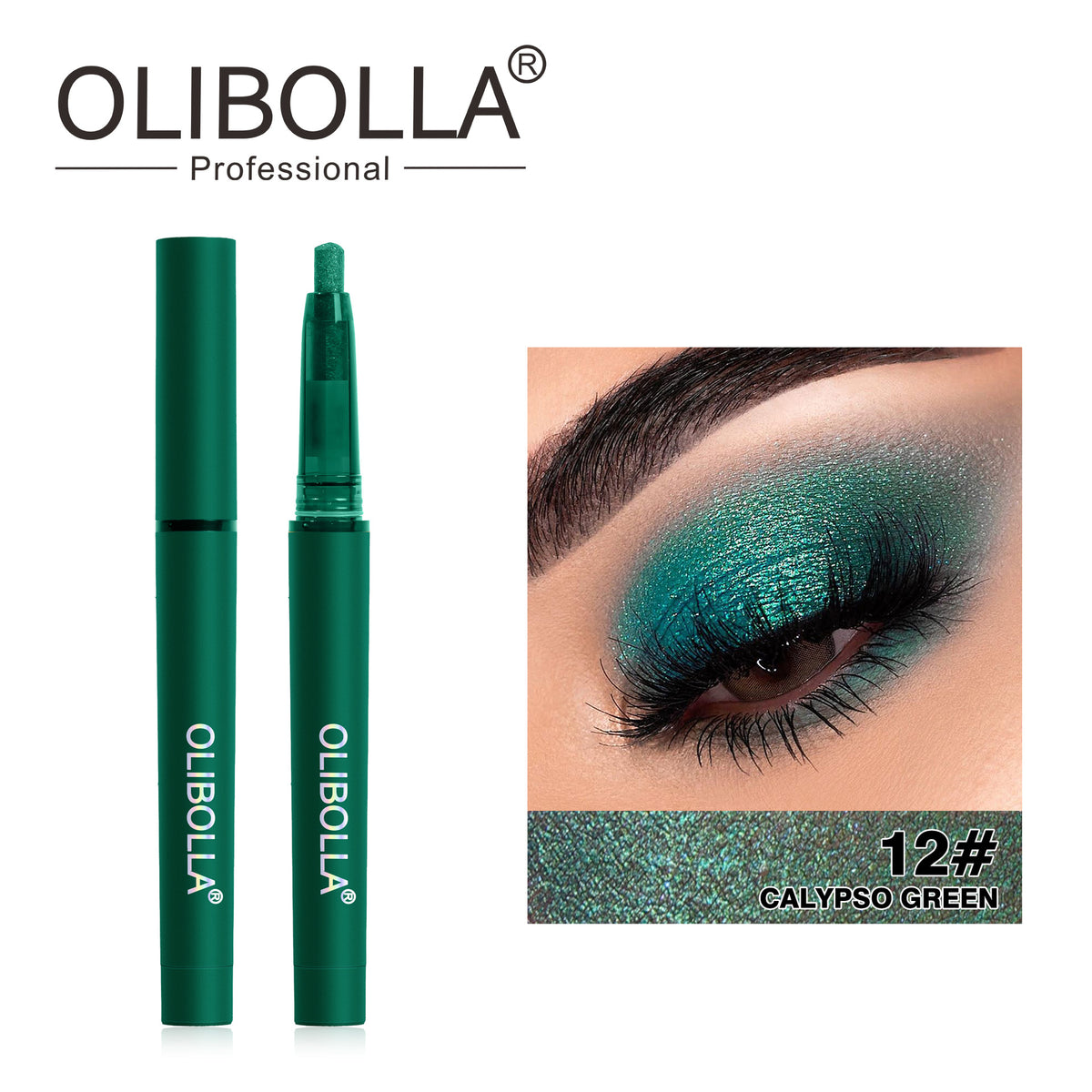 Twelve-Color High-Gloss Eye Shadow Pen