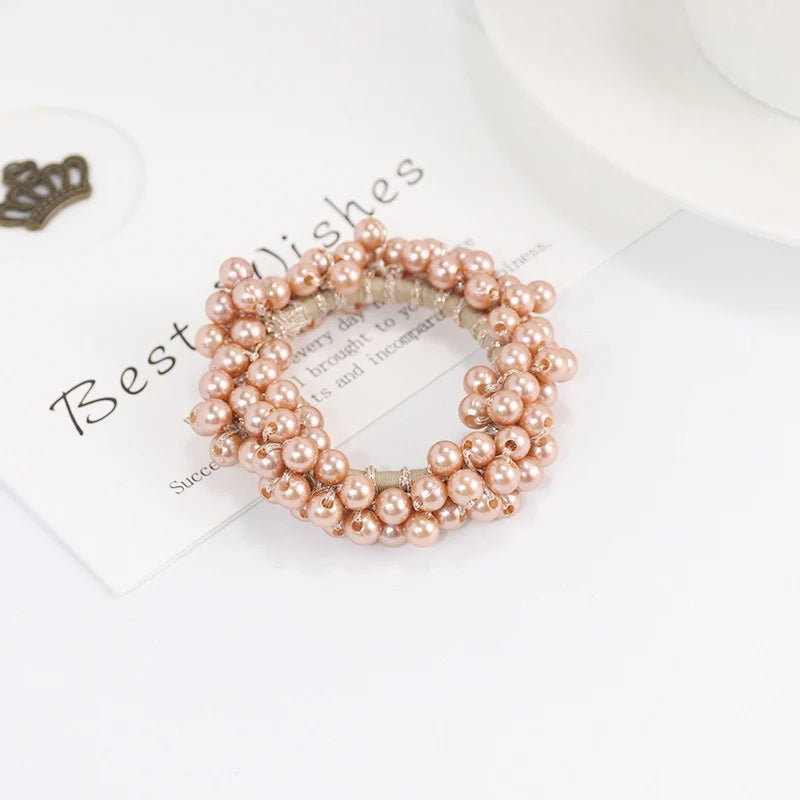 3pcs Pearl Hair Tie