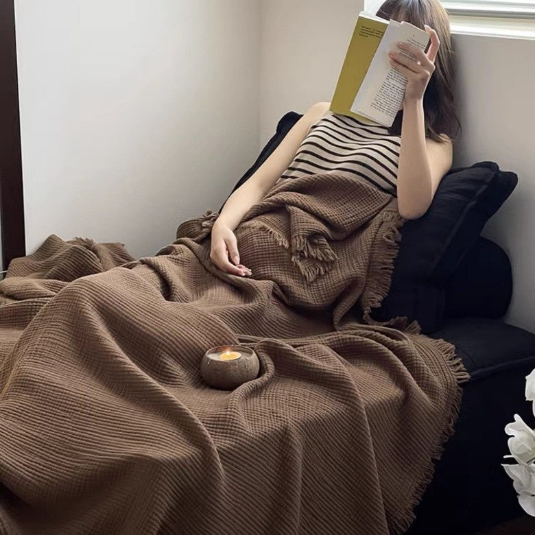 Small Blanket for Sofa