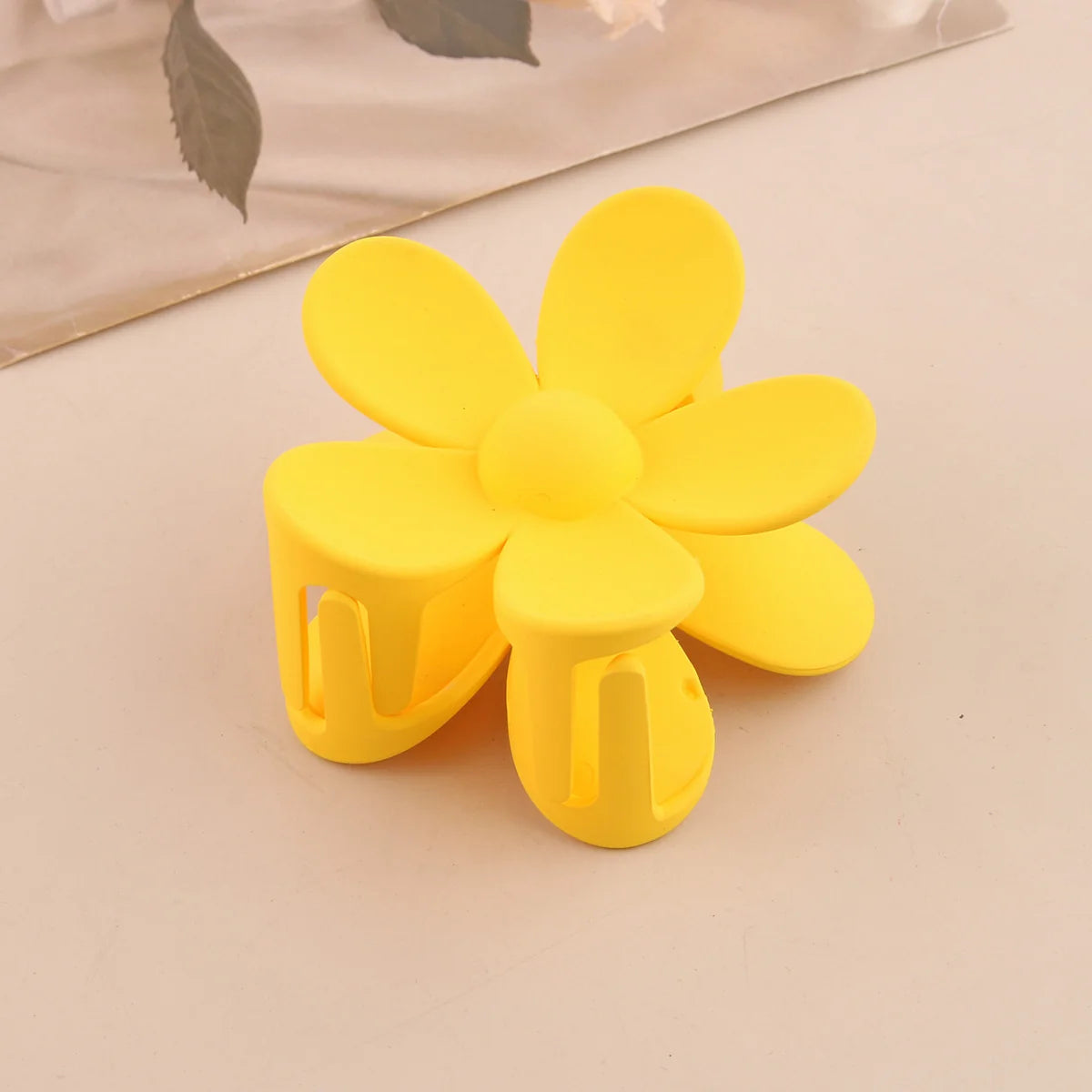 3pcs Fashion Flower Hair Clip ABS Grip Claw Clip for Women