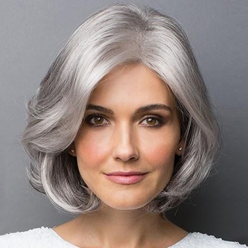 Short Curly Bobo Synthetic Hair Wig