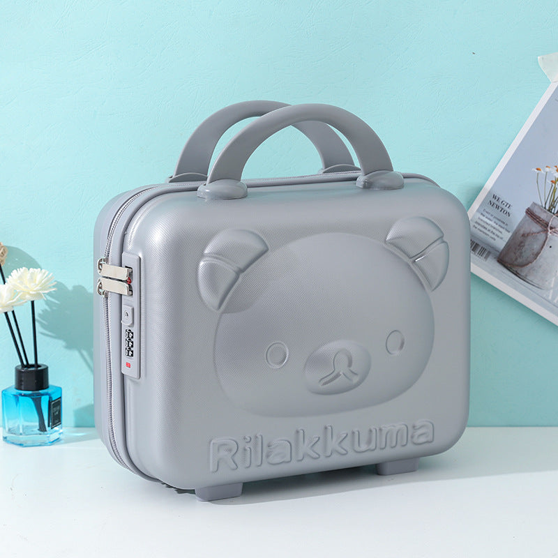 A 14-inch mini cosmetic case for hand luggage