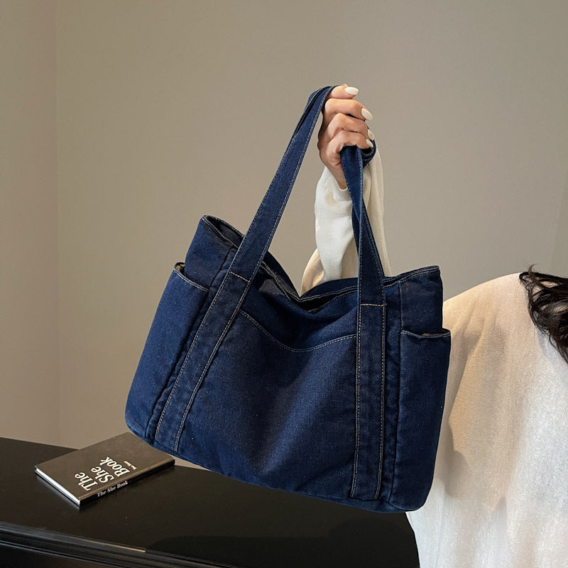 Denim Shoulder Crossbody Bag