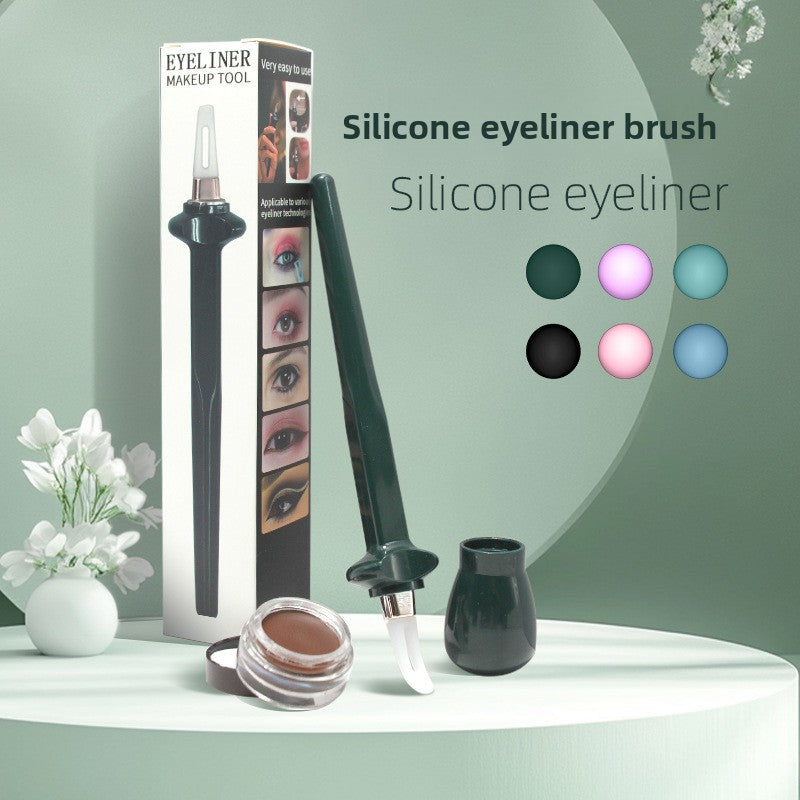 Silicone Eyeliner Makeup Brush