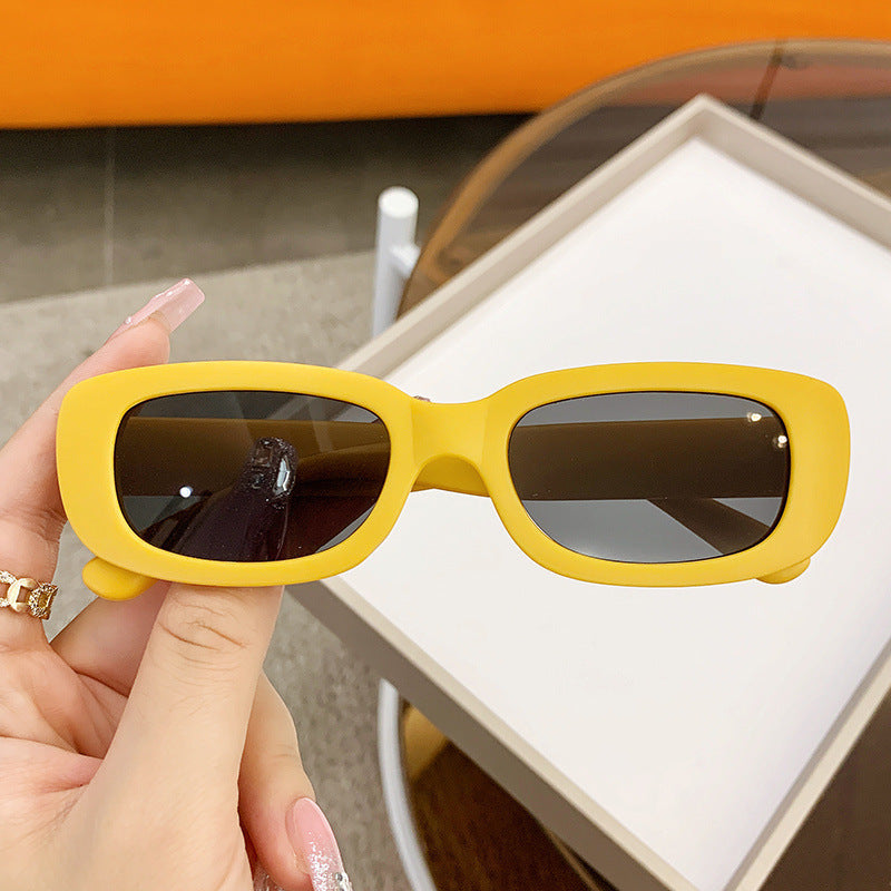 Egg-Shaped Children Sunglasses Gradient Lens