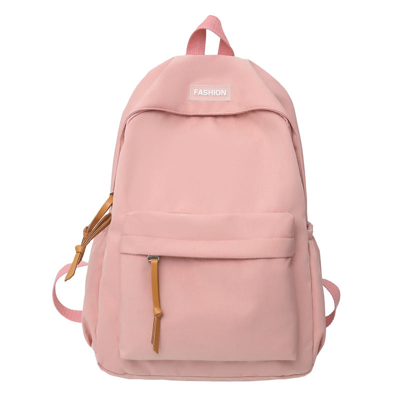 Women's Backpack in a Forest Style, Versatile Korean Version,
