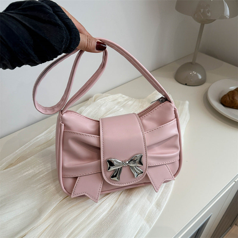 Korean Style Small Square Underarm Bag for Women