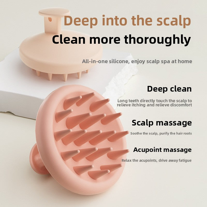 Silicone Shampoo Massage Brush