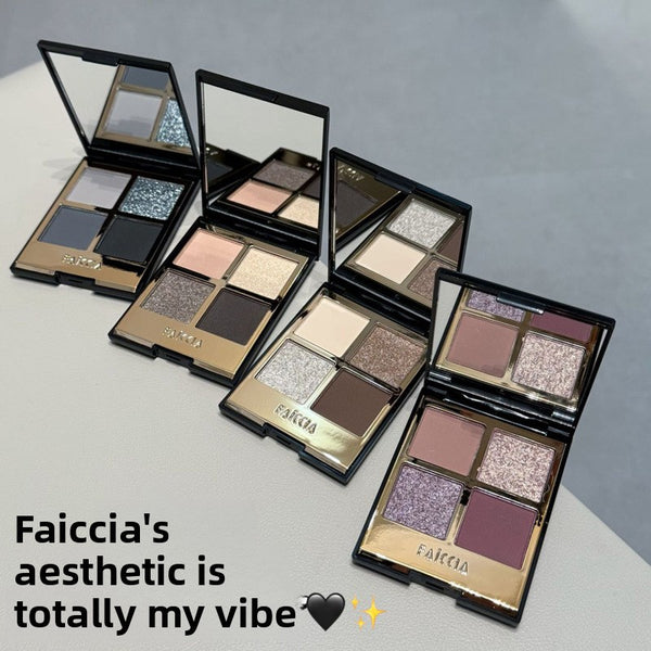 Four-color eyeshadow palette