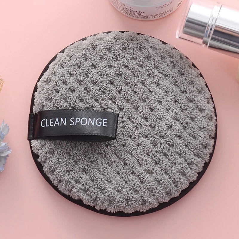 set of 8pcs Reusable Microfiber Cleansing Puff