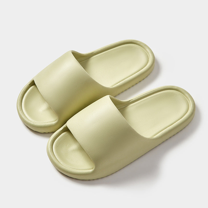 Thick-bottomed travel home portable bathroom slippers