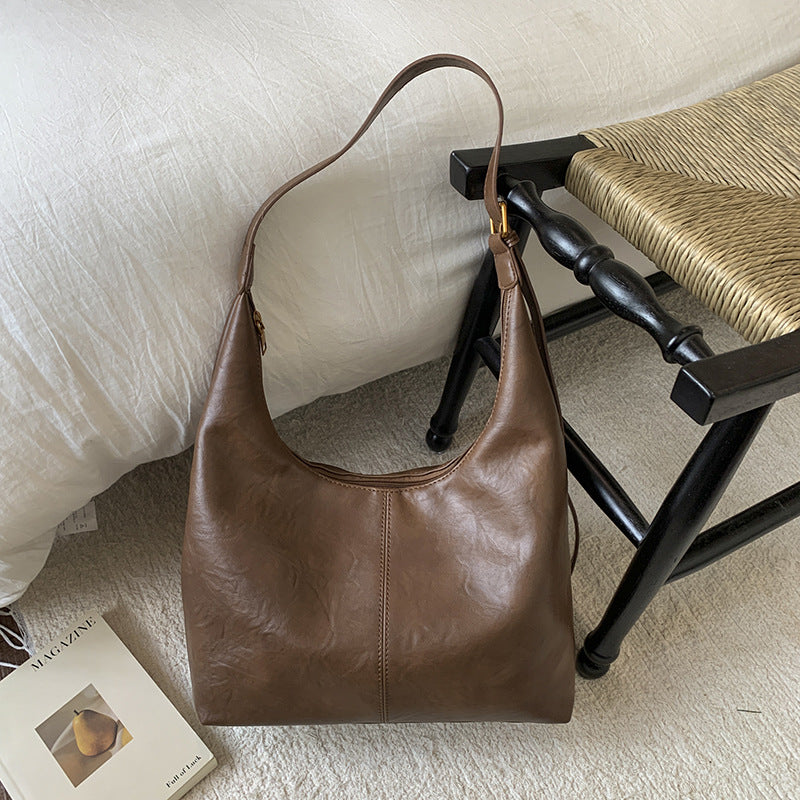 Retro Large Capacity Crossbody Shoulder Bag