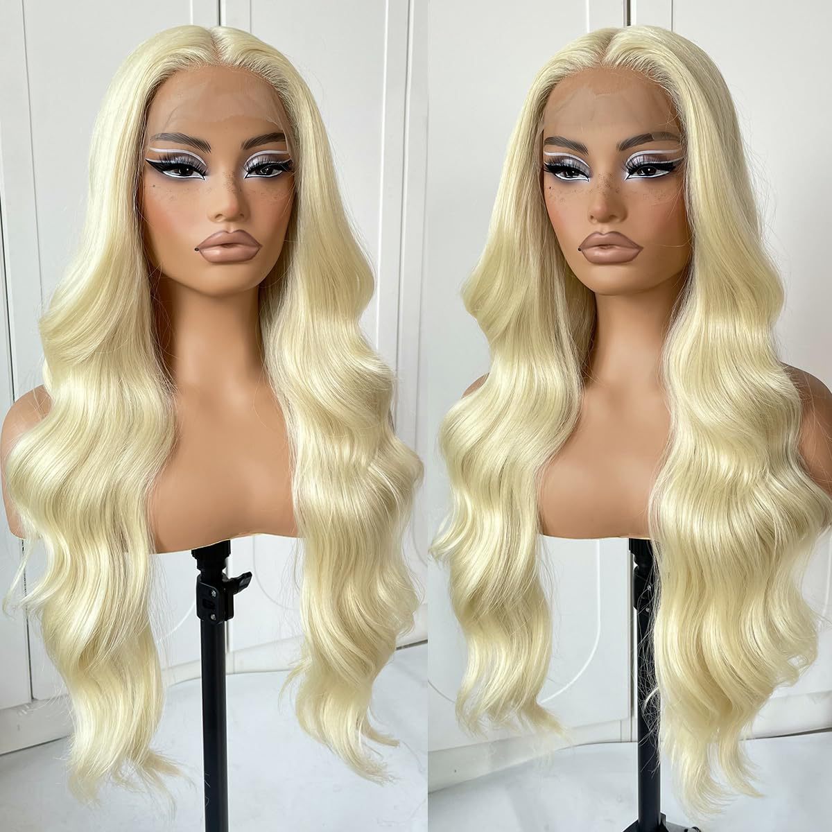 Synthetic fiber wig