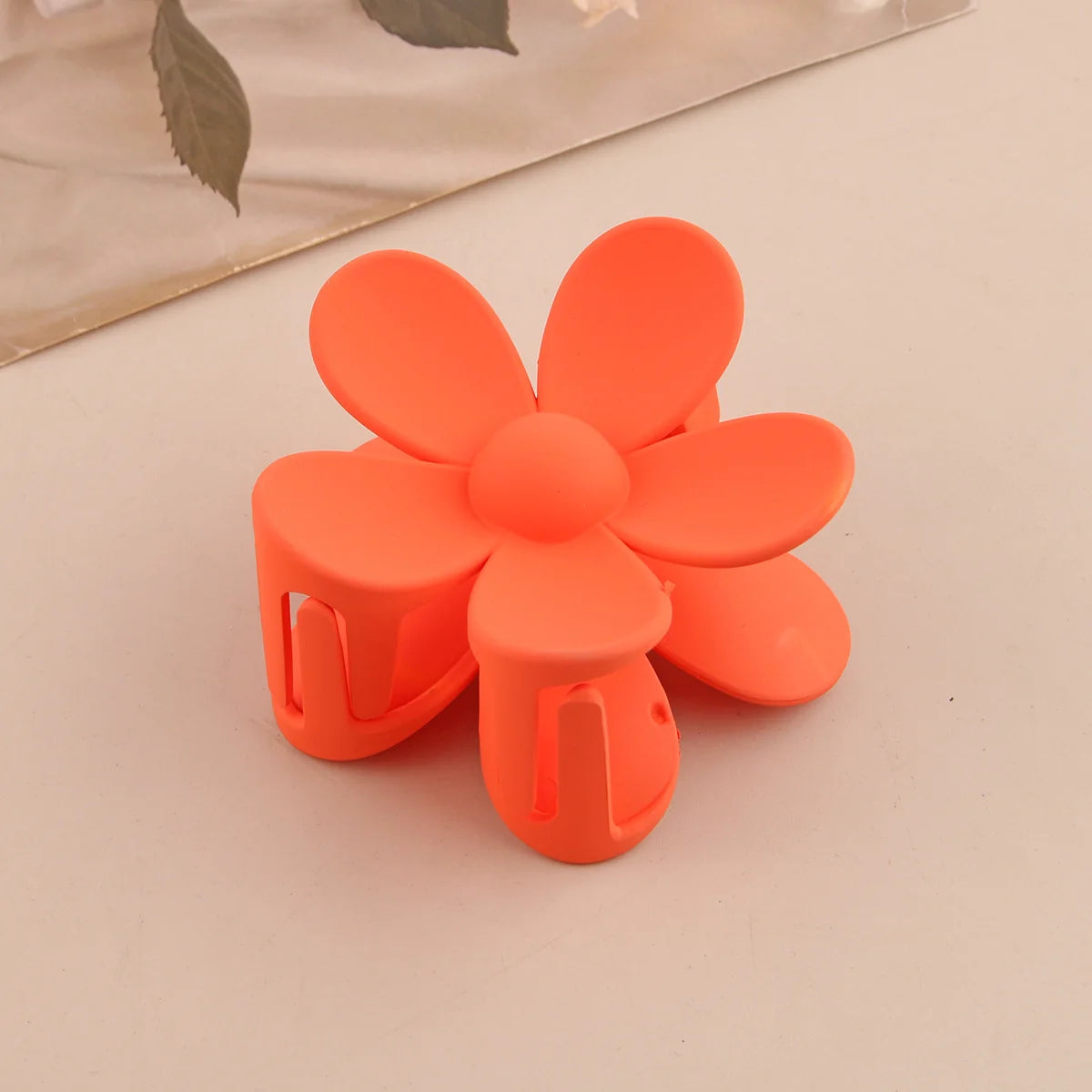3pcs Fashion Flower Hair Clip ABS Grip Claw Clip for Women
