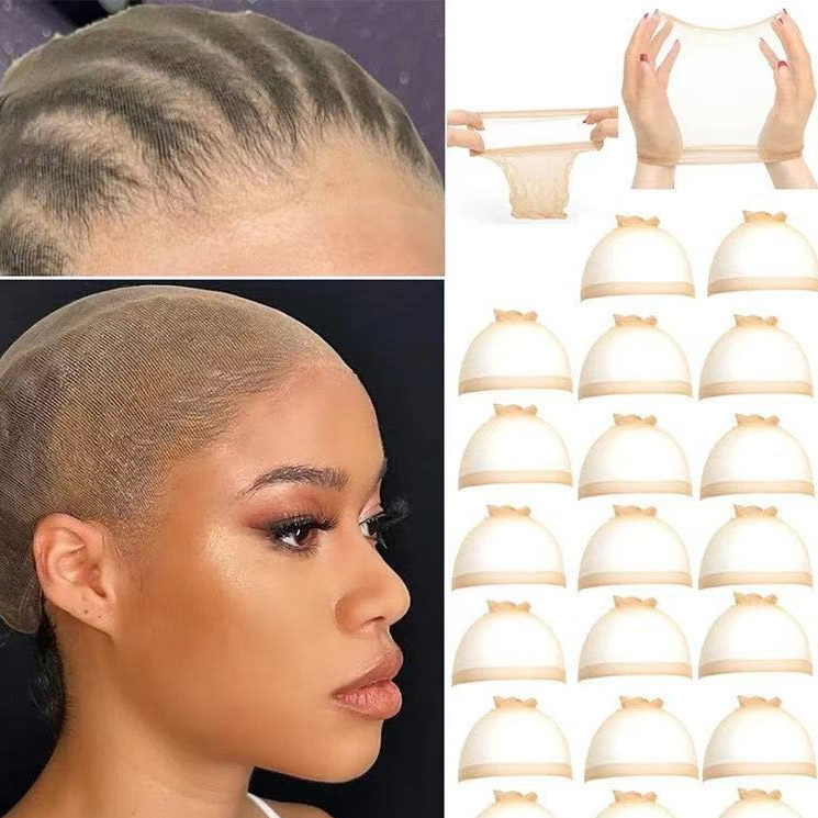 Transparent Lace Hair Net High Elasticity Wig Cap