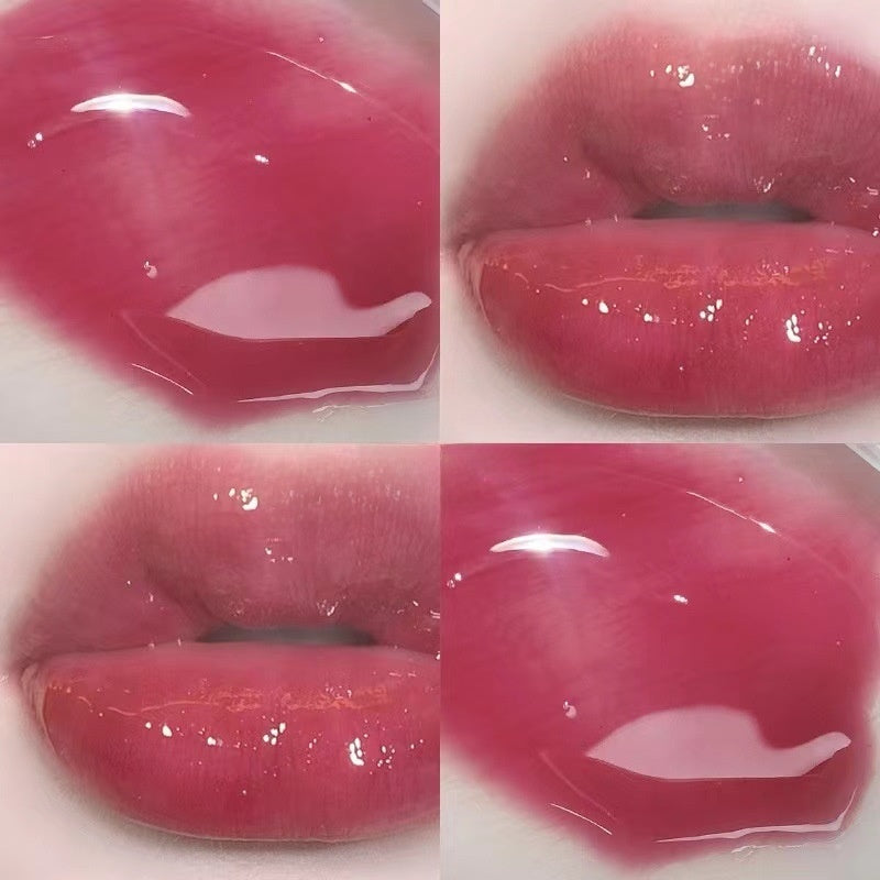 Glossy Lip Gloss Jelly Lip Glaze Water Light Lip Dye