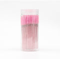 bottle of 100pcs Crystal Spiral Eyelash Brushes