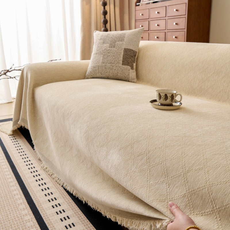 Chenille Sofa Cover Towel