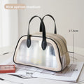 Dry-wet separation large-capacity toiletry bag